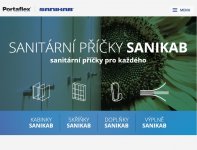 Sanitární příčky SANIKAB